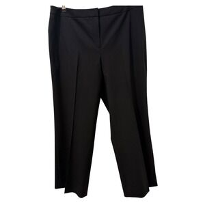 Lafayette 148 New York Women's Wool Trousers (Menswear Collection) Size 14